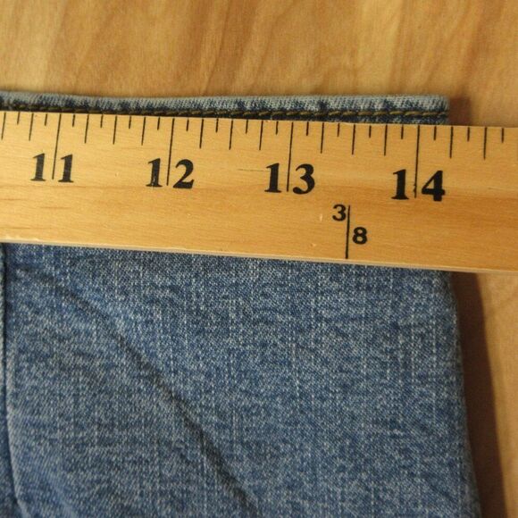 WILD FABLE Mid-Rise Chevron Denim Maxi Skirt Sz 4 Long Blue Jean Slit Skirt NWT - Picture 10 of 12